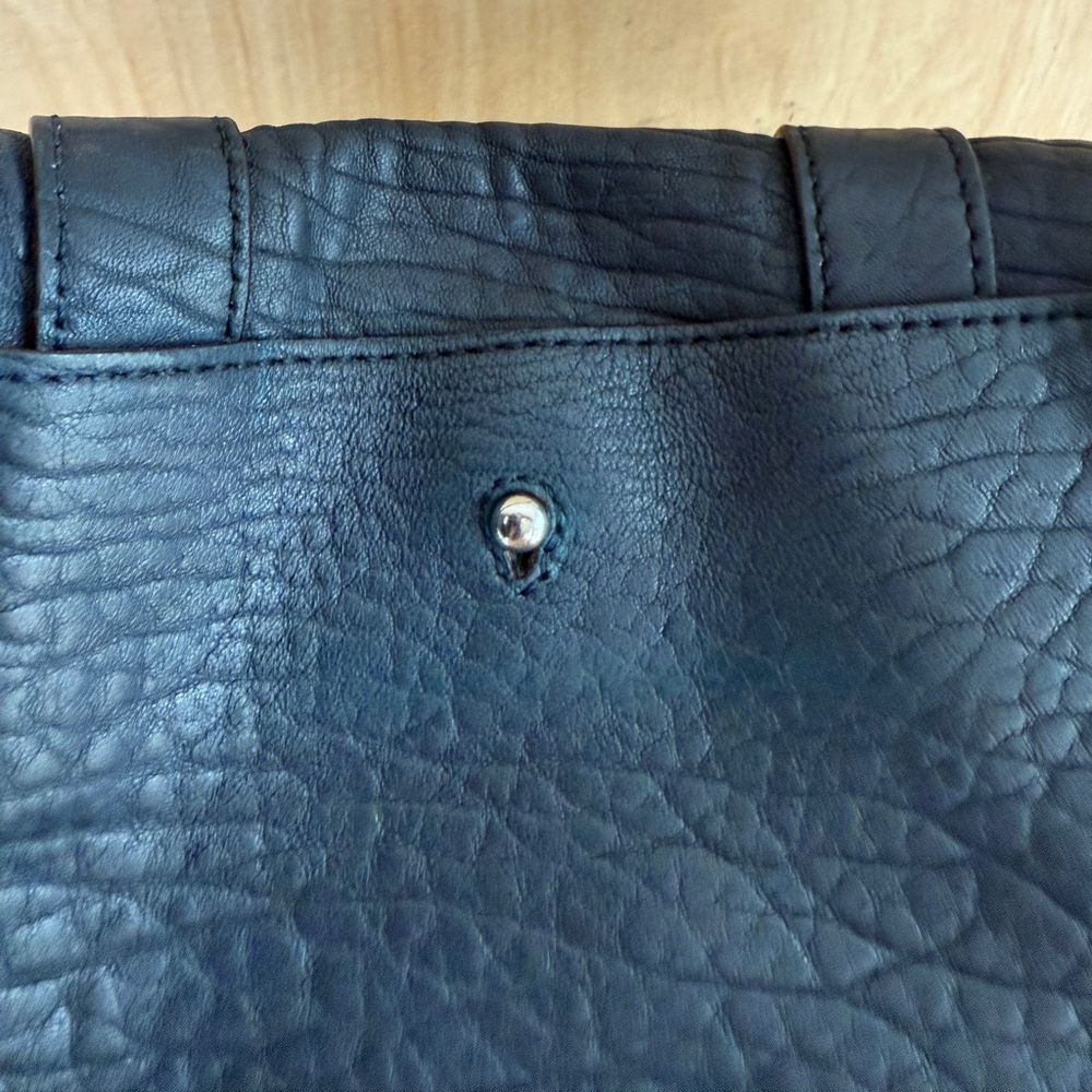 Rebecca Minkoff “Willi” Navy Studded Crossbody Bag - Picture 7 of 13